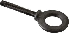 Gibraltar - 900 Lb Capacity, Forged Steel, 5/16-18 Thread, Fixed Lifting Eye Bolt - Fully Threaded, 2" Shank, 2" Thread Length, Shoulder - Makers Industrial Supply