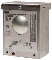 Hubbell Wiring Device-Kellems - 2 Poles, 60 Amp, Open Toggle Manual Motor Starter - 85.9mm Wide x 44.5mm Deep x 96mm High, 20 hp, CSA Certified & UL Listed - Makers Industrial Supply