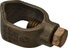 Thomas & Betts - 1/0 to 8 (Solid) AWG Compatible Single-Nut Rod Clamp - Copper Alloy, 2-11/32" OAL, CSA Certified, RoHS Compliant, UL Listed - Makers Industrial Supply