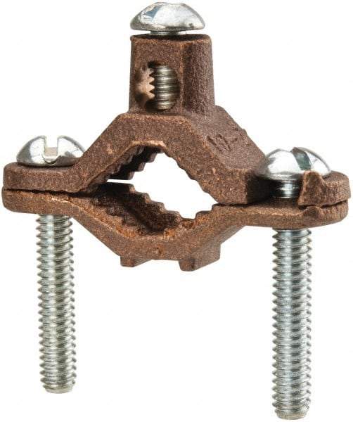 Thomas & Betts - 2 (Strand); 10 (Solid) AWG Compatible Grounding Clamp - Makers Industrial Supply