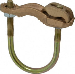 Thomas & Betts - 4 to 4/0 AWG Compatible U-bolt Rod Clamp - Bronze, CSA Certified, UL File E3060, UL Listed - Makers Industrial Supply