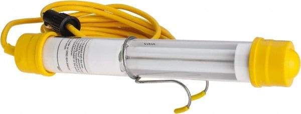 Made in USA - 12 Volt, 13 Watt, Yellow Fluorescent Work Lights - 1 Amps, 18/2 Wire Gage, PL/13 Special Lamp - Makers Industrial Supply