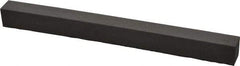 Made in USA - 1/2" Wide x 6" Long x 1/2" Thick, Square Abrasive Stick - Medium Grade - Makers Industrial Supply