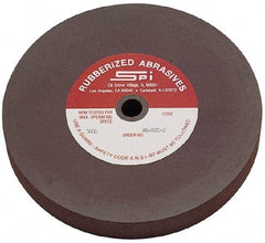 Made in USA - 6" Diam x 1/2" Hole x 1/8" Thick, 120 Grit Surface Grinding Wheel - Aluminum Oxide/Silicon Carbide Blend, Fine Grade, 3,500 Max RPM - Makers Industrial Supply