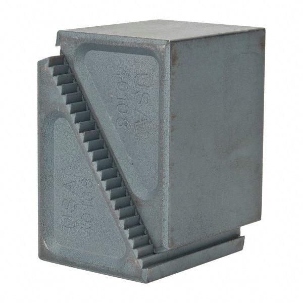 Gibraltar - 2 Piece, 45 to 102mm Height Adjustment, Steel Step Block - 1/16" Step Depth, 1/8" Step Elevation, 51mm Width, 2-17/32" Base Depth, 1-43/64" Height - Makers Industrial Supply