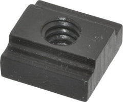 Gibraltar - 1/4-20 Blind Tapped T Slot Nut - 5/16" Slot Width, 9/16 x 3/16" Base Width x Height, 9/16 x 1/4" OAL x Height - Makers Industrial Supply