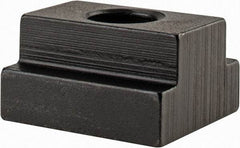 Gibraltar - 1/2-13 Blind Tapped T Slot Nut - 5/8" Slot Width, 1 x 11/32" Base Width x Height, 1-1/8 x 5/8" OAL x Height - Makers Industrial Supply