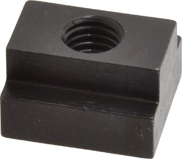 Gibraltar - 1/2-13 Blind Tapped T Slot Nut - 11/16" Slot Width, 1-1/8 x 7/16" Base Width x Height, 1-1/4 x 3/4" OAL x Height - Makers Industrial Supply