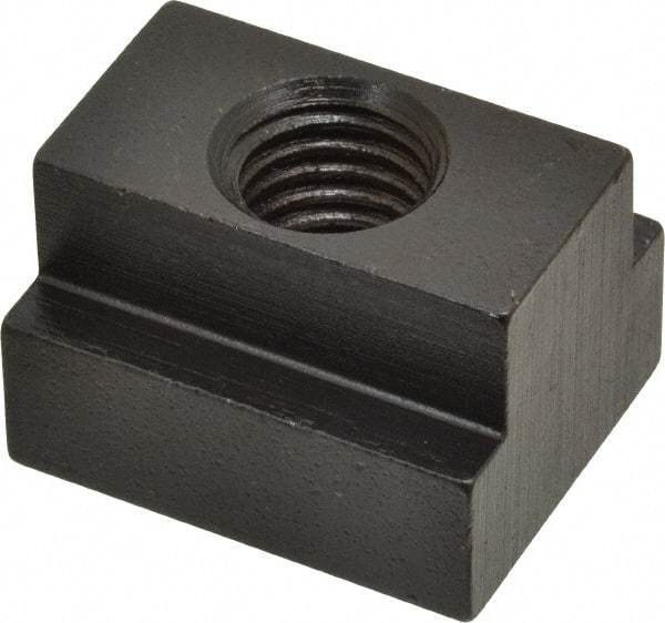 Gibraltar - 5/8-11 Blind Tapped T Slot Nut - 13/16" Slot Width, 1-1/4 x 9/16" Base Width x Height, 1-1/2 x 1" OAL x Height - Makers Industrial Supply