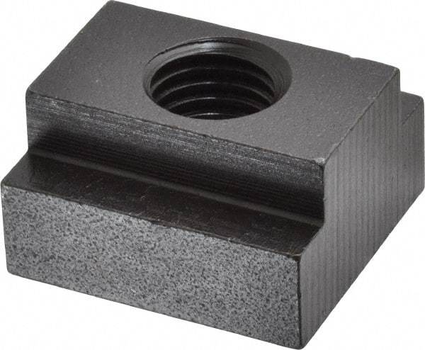 Gibraltar - 3/4-10 Blind Tapped T Slot Nut - 1" Slot Width, 1-5/8 x 5/8" Base Width x Height, 1-3/4 x 1" OAL x Height - Makers Industrial Supply