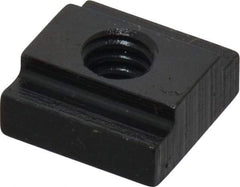 Gibraltar - 1/4-20 Tapped Through T Slot Nut - 5/16" Slot Width, 9/16 x 3/16" Base Width x Height, 9/16 x 1/4" OAL x Height - Makers Industrial Supply