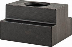 Gibraltar - 5/8-11 Tapped Through T Slot Nut - 11/16" Slot Width, 1-1/8 x 7/16" Base Width x Height, 1-1/4 x 3/4" OAL x Height - Makers Industrial Supply