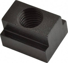 Gibraltar - 3/4-10 Tapped Through T Slot Nut - 13/16" Slot Width, 1-1/4 x 9/16" Base Width x Height, 1-1/2 x 1" OAL x Height - Makers Industrial Supply