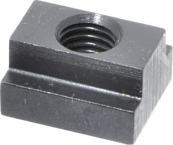 Gibraltar - M10x1.50 Blind Tapped T Slot Nut - 1/2" Slot Width, 19 x 7mm Base Width x Height, 22 x 13mm OAL x Height - Makers Industrial Supply