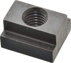 Gibraltar - M10x1.50 Tapped Through T Slot Nut - 1/2" Slot Width, 19 x 7mm Base Width x Height, 22 x 13mm OAL x Height - Makers Industrial Supply