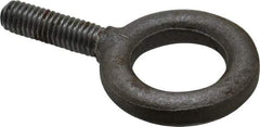 Gibraltar - 1,300 Lb Capacity, Steel, 3/8-16 Thread, Fixed Lifting Eye Bolt - Fully Threaded, 1-1/4" Shank, 1-1/4" Thread Length, No Shoulder - Makers Industrial Supply