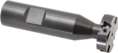 Cutting Tool Technologies - 5/16 Inch Cutting Width, 1.14 Inch Cutting Diameter, 4 Cutter Inserts, 3/4 Inch Shank Diameter, 1215 Insert Style, Indexable Keyseat Cutter - Inch Long Shank - Makers Industrial Supply