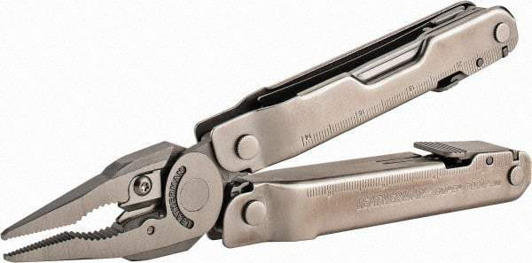 Leatherman - 19 Piece, Multi-Tool Set - 7" OAL, 4-1/2" Closed Length - Makers Industrial Supply