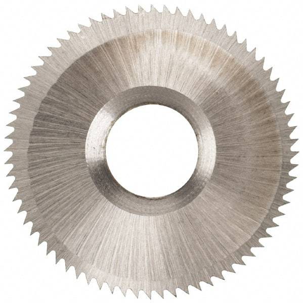 Onsrud - 1" Diam x 0.0937" Blade Thickness x 5/16" Arbor Hole Diam, 72 Tooth Slitting and Slotting Saw - Arbor Connection, High Speed Steel - Makers Industrial Supply