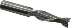 Onsrud - 1/2" Cutting Diam x 1-5/8" Length of Cut, 2 Flute, Upcut Spiral Router Bit - Uncoated, Left Hand Cut, Solid Carbide, 3-1/2" OAL x 1/2" Shank Diam, Double Edge, 30° Helix Angle - Makers Industrial Supply