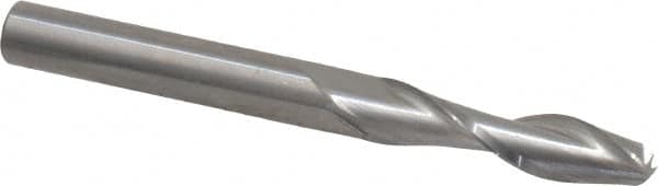 Onsrud - 1/4" Cutting Diam x 1" Length of Cut, 2 Flute, Upcut Spiral Router Bit - Uncoated, Right Hand Cut, Solid Carbide, 2-1/2" OAL x 1/4" Shank Diam, Double Edge, 30° Helix Angle - Makers Industrial Supply