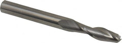 Onsrud - 5/16" Cutting Diam x 1-1/8" Length of Cut, 2 Flute, Upcut Spiral Router Bit - Uncoated, Right Hand Cut, Solid Carbide, 3" OAL x 5/16" Shank Diam, Double Edge, 30° Helix Angle - Makers Industrial Supply