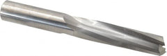 Onsrud - 3/4" Cutting Diam x 3-1/8" Length of Cut, 2 Flute, Upcut Spiral Router Bit - Uncoated, Right Hand Cut, Solid Carbide, 6" OAL x 3/4" Shank Diam, Double Edge, 11° Helix Angle - Makers Industrial Supply