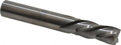 Onsrud - 1/2" Cutting Diam x 1-1/8" Length of Cut, 4 Flute, Downcut Spiral Router Bit - Uncoated, Right Hand Cut, Solid Carbide, 3-1/2" OAL x 1/2" Shank Diam, Four Edge, 30° Helix Angle - Makers Industrial Supply