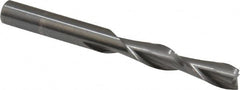 Onsrud - 1/4" Cutting Diam x 1" Length of Cut, 2 Flute, Downcut Spiral Router Bit - Uncoated, Left Hand Cut, Solid Carbide, 2-1/2" OAL x 1/4" Shank Diam, Double Edge, 30° Helix Angle - Makers Industrial Supply