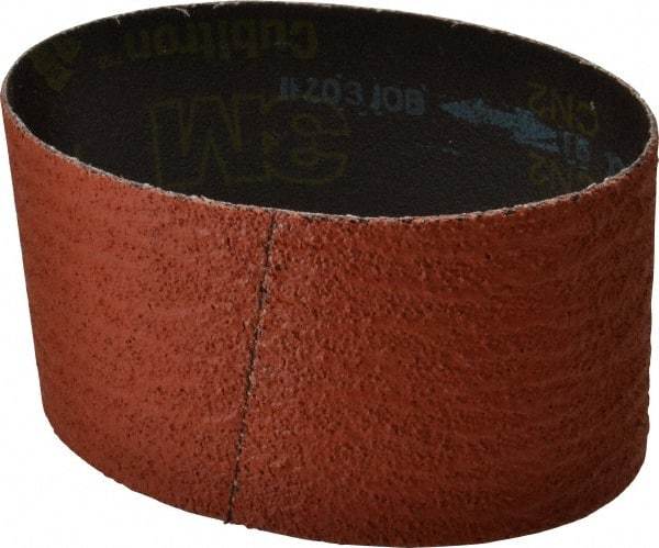 3M - 3-1/2" Wide x 15-1/2" OAL, 36 Grit, Ceramic Abrasive Belt - Ceramic, Very Coarse, Coated, YF Weighted Cloth Backing, Wet/Dry, Series 777F - Makers Industrial Supply