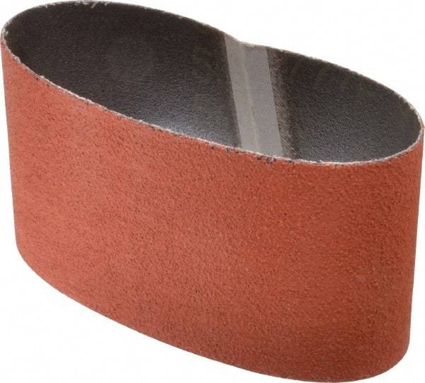 3M - 3-1/2" Wide x 15-1/2" OAL, 50 Grit, Ceramic Abrasive Belt - Ceramic, Coarse, Coated, YF Weighted Cloth Backing, Wet/Dry, Series 777F - Makers Industrial Supply