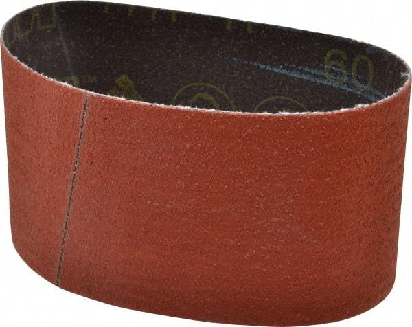 3M - 3-1/2" Wide x 15-1/2" OAL, 60 Grit, Ceramic Abrasive Belt - Ceramic, Medium, Coated, YF Weighted Cloth Backing, Wet/Dry, Series 777F - Makers Industrial Supply