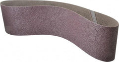 3M - 6" Wide x 48" OAL, 24 Grit, Aluminum Oxide Abrasive Belt - Aluminum Oxide, Very Coarse, Coated, X Weighted Cloth Backing, Series 341D - Makers Industrial Supply