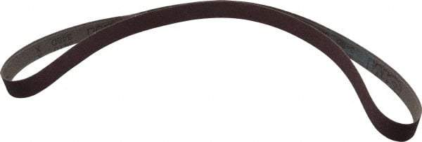 3M - 1" Wide x 42" OAL, 50 Grit, Aluminum Oxide Abrasive Belt - Aluminum Oxide, Coarse, Coated, X Weighted Cloth Backing, Series 241D - Makers Industrial Supply