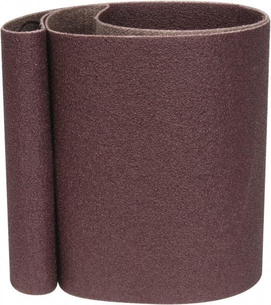 3M - 3" Wide x 21" OAL, 100 Grit, Aluminum Oxide Abrasive Belt - Aluminum Oxide, Fine, Coated, X Weighted Cloth Backing, Series 341D - Makers Industrial Supply