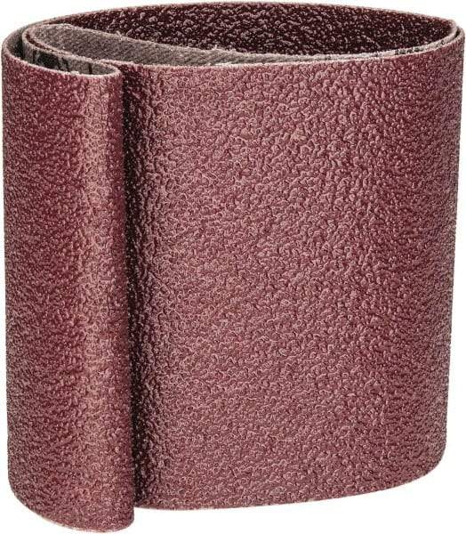 3M - 3" Wide x 21" OAL, 50 Grit, Aluminum Oxide Abrasive Belt - Aluminum Oxide, Coarse, Coated, X Weighted Cloth Backing, Series 240D - Makers Industrial Supply