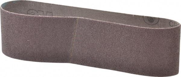 3M - 3" Wide x 24" OAL, 40 Grit, Aluminum Oxide Abrasive Belt - Aluminum Oxide, Coarse, Coated, X Weighted Cloth Backing, Series 341D - Makers Industrial Supply