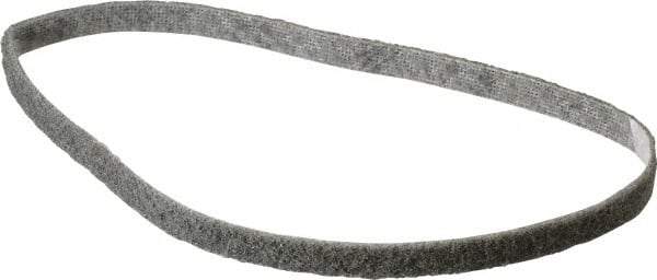 3M - 1/2" Wide x 24" OAL, Silicon Carbide Abrasive Belt - Silicon Carbide, Super Fine, Nonwoven, Series SC-BS - Makers Industrial Supply