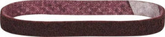 3M - 3/4" Wide x 18" OAL, Aluminum Oxide Abrasive Belt - Aluminum Oxide, Medium, Nonwoven, Series SC-BS - Makers Industrial Supply