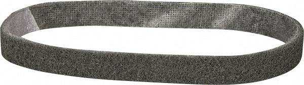 3M - 3/4" Wide x 18" OAL, Silicon Carbide Abrasive Belt - Silicon Carbide, Super Fine, Nonwoven, Series SC-BS - Makers Industrial Supply