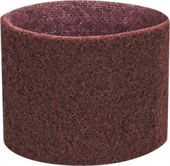 3M - 3" Wide x 10-11/16" OAL, Aluminum Oxide Abrasive Belt - Aluminum Oxide, Medium, Nonwoven, Series SC-BS - Makers Industrial Supply