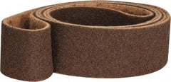 3M - 3" Wide x 132" OAL, Aluminum Oxide Abrasive Belt - Aluminum Oxide, Coarse, Nonwoven, Series SC-BS - Makers Industrial Supply