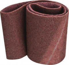 3M - 6" Wide x 48" OAL, Aluminum Oxide Abrasive Belt - Aluminum Oxide, Medium, Nonwoven, Series SC-BS - Makers Industrial Supply