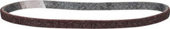 3M - 1/2" Wide x 24" OAL, Aluminum Oxide Abrasive Belt - Aluminum Oxide, Medium, Nonwoven, Series SE-BS - Makers Industrial Supply