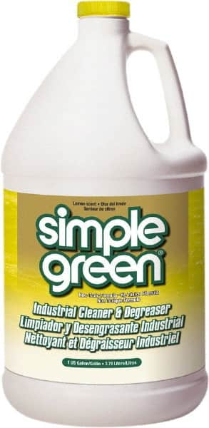 Simple Green - 1 Gal Bottle All-Purpose Cleaner - Liquid, Biodegradable, Concentrated, Lemon - Makers Industrial Supply