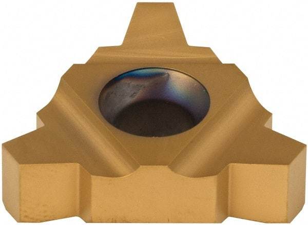 Carmex - 27UIR/L Internal Left & Right Hand 3 Acme Laydown Threading Insert - Grade P25C, TiN Coated Carbide - Makers Industrial Supply