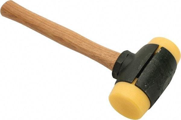 Garland - 6-1/2 Lb Head 2-3/4" Face Plastic Split Head Hammer - Wood Handle - Makers Industrial Supply