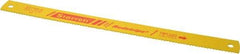 Starrett - 14" Long, 6 Teeth per Inch, High Speed Steel Power Hacksaw Blade - Toothed Edge, 1-1/4" Wide x 0.062" Thick - Makers Industrial Supply