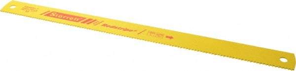 Starrett - 18" Long, 6 Teeth per Inch, High Speed Steel Power Hacksaw Blade - Toothed Edge, 1-1/2" Wide x 0.075" Thick - Makers Industrial Supply