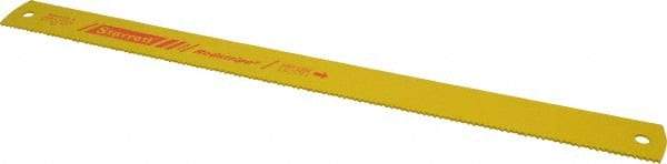 Starrett - 21" Long, 6 Teeth per Inch, High Speed Steel Power Hacksaw Blade - Toothed Edge, 1-3/4" Wide x 0.088" Thick - Makers Industrial Supply